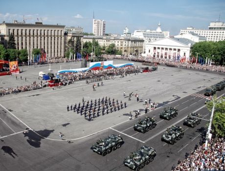 В мэрии рассказали о движении транспорта в Воронеже 9 мая