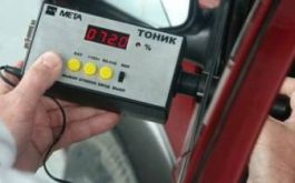 В Воронежской области испектора ГИБДД борются с незаконной тонировкой автостекол