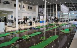 Первый турнир по офисному гольфу в Воронеже