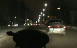 Под Воронежем угонщик, скрываясь от полиции, врезался в дерево