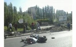 На улице Антонова-Овсеенко сбили мотоциклиста
